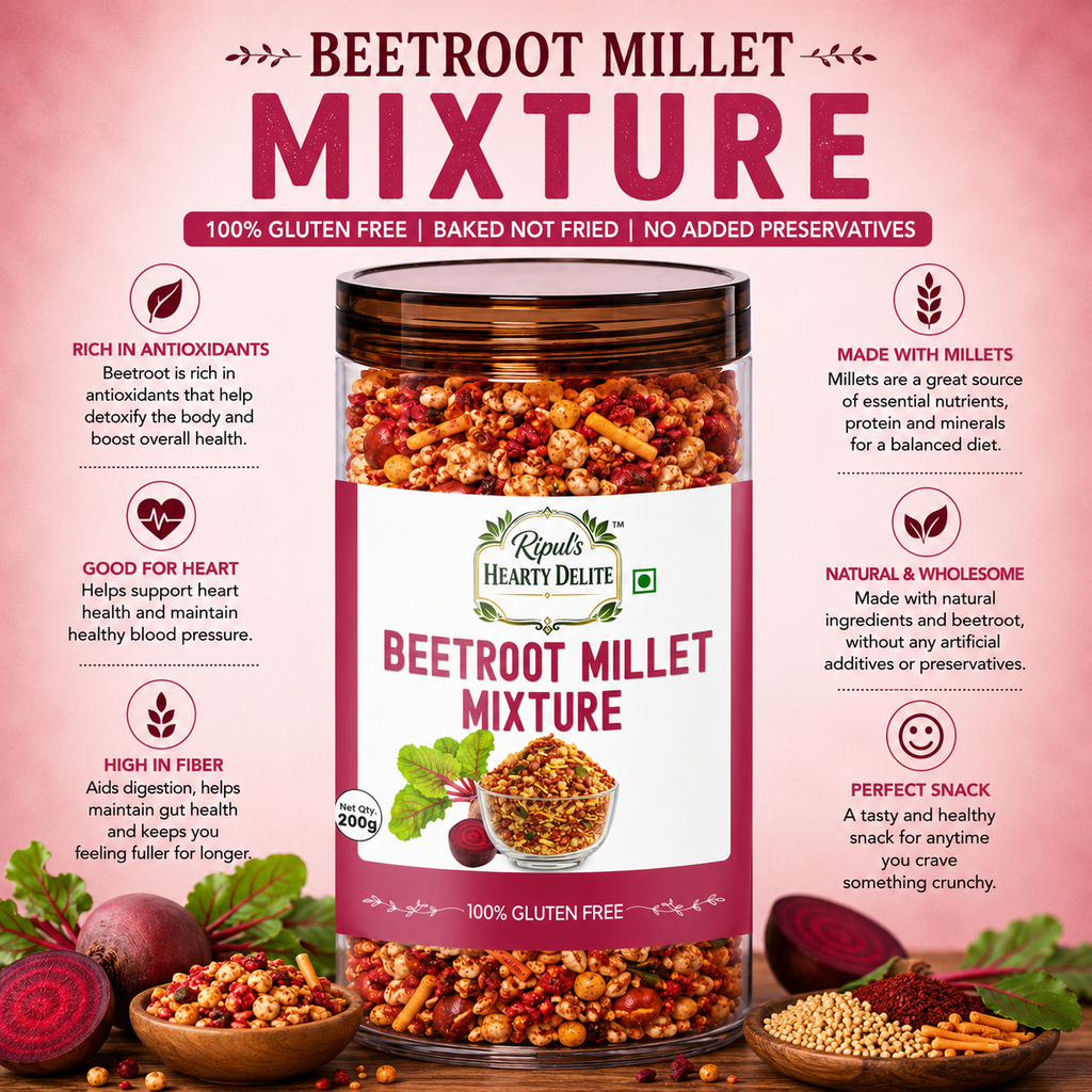 Beetroot Millet Mixture