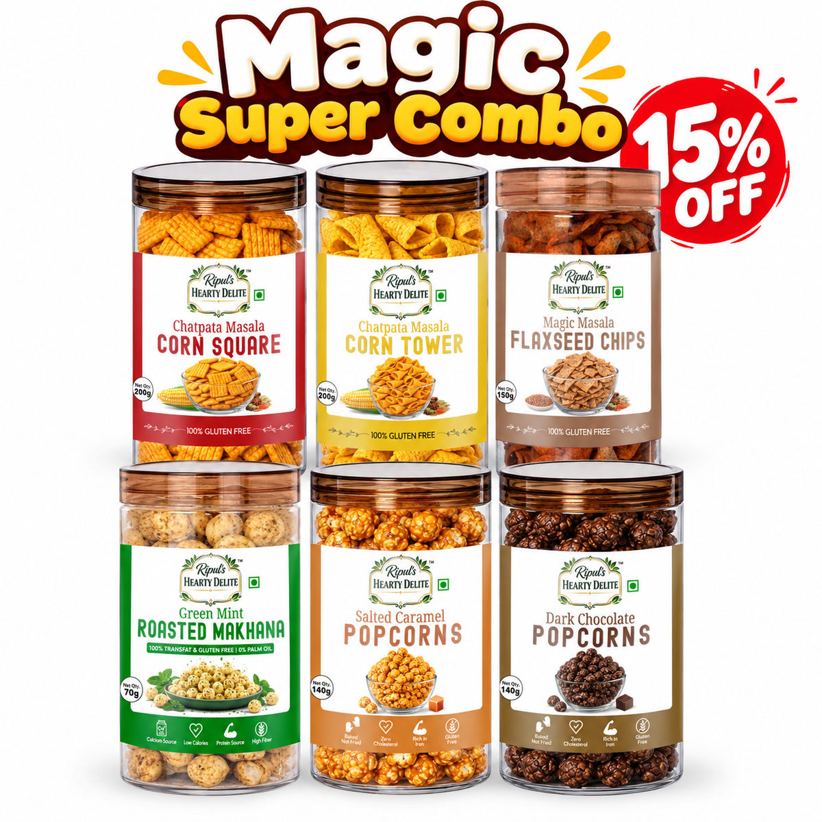 Magic Super Combo – Six Snacks, Double the Masti.