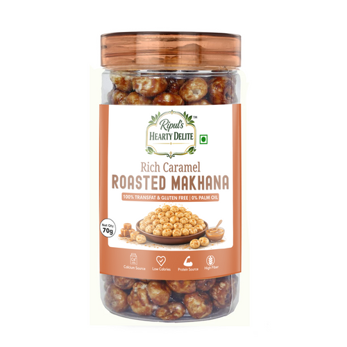 Rich Caramel Roasted  Makhana