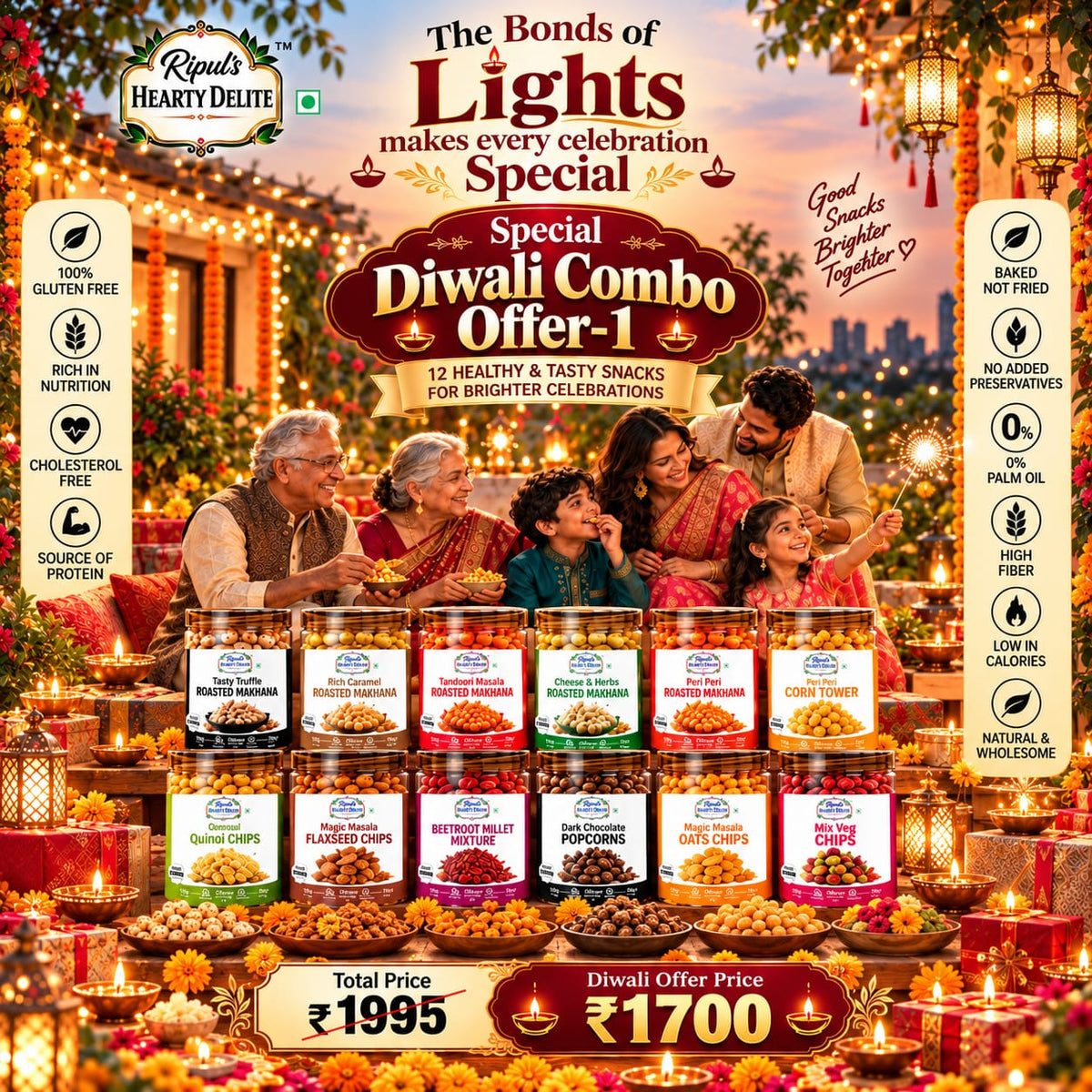 Dipawali Dhamaal Combo 1- 12 Items