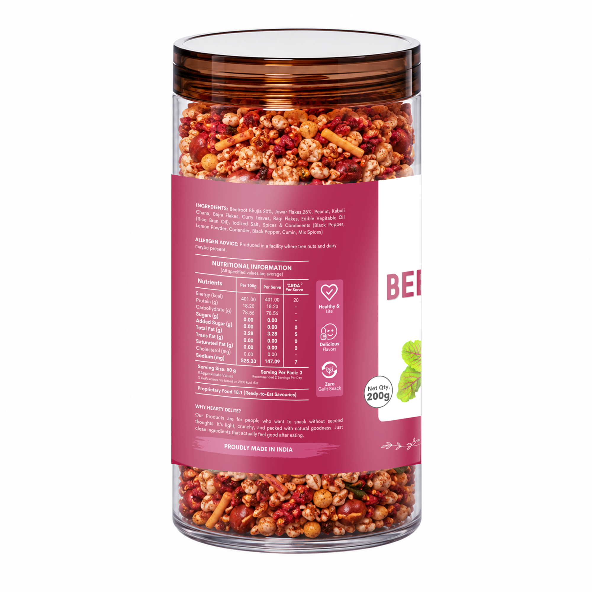 Beetroot Millet Mixture
