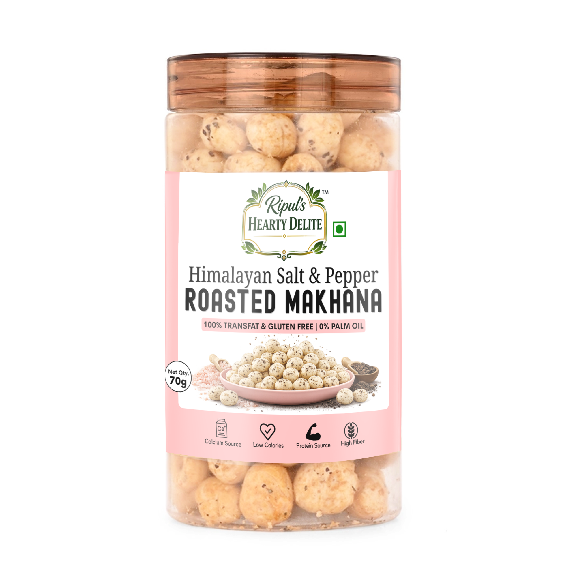 Salt & Pepper Roasted Makhana