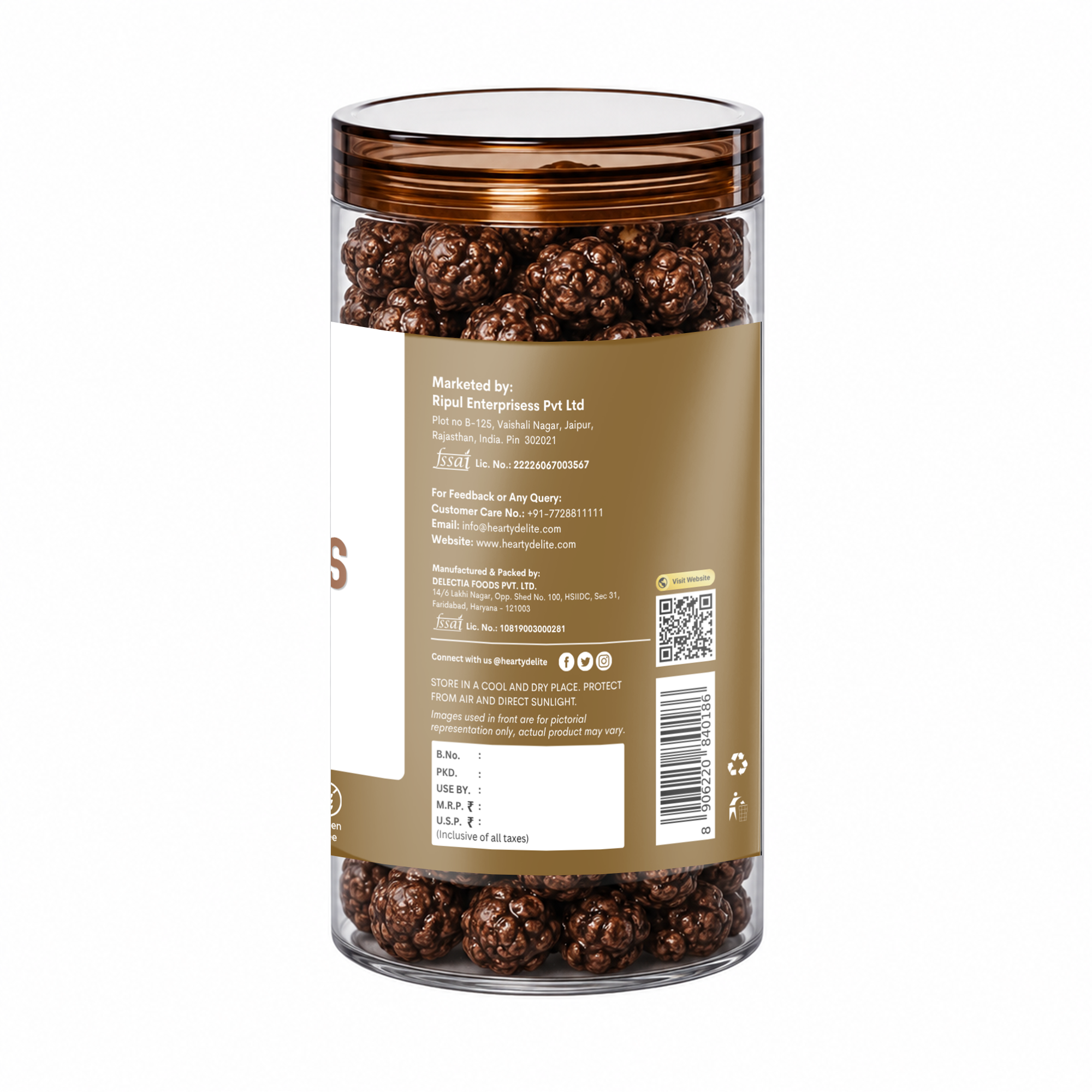 Dark Chocolate Popcorn