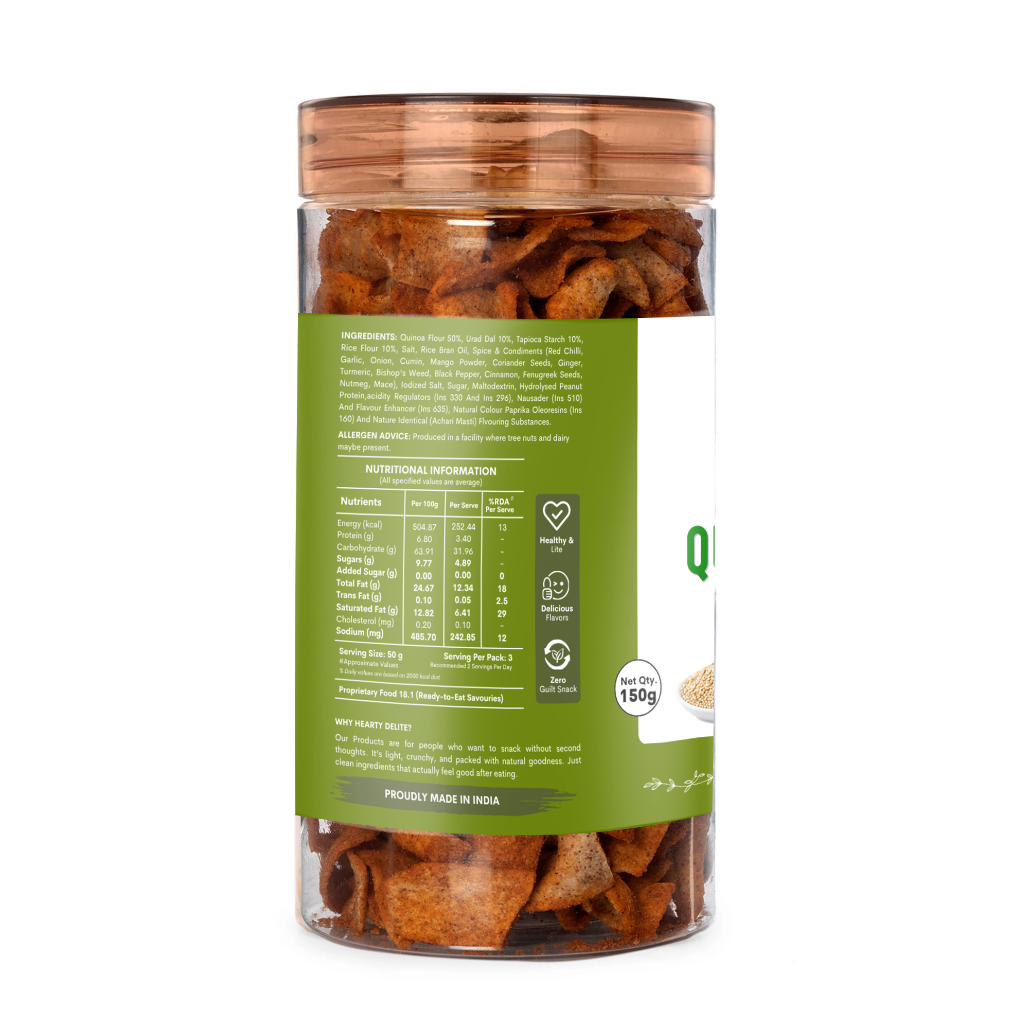 Achari Masti Quinoa Chips